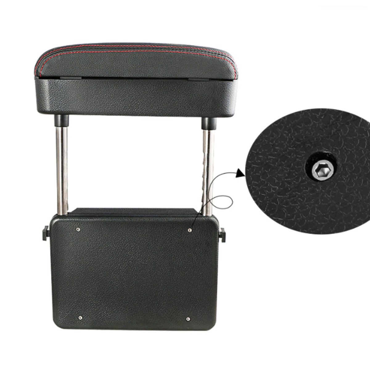 Boîte d'accoudoir de voiture universelle, support de coude de console centrale, réglable pour Audi A1, A2, A3, A4, Horizon, A7, A8, Q3, Q5, Q7