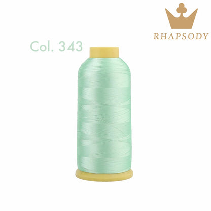 Fil à Broder en Polyester 40WT 120D/2 de 5000m, pour Machine Brother/Singer, Couture Domestique, Couleurs Variées de Bonne Qualité