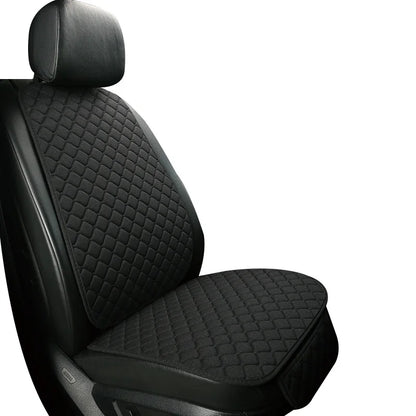 Housse de protection universelle pour siège de voiture, en lin, avant, arrière, été, tapis de coussin, berline, Suv, pick-up, accessoires d'intérieur de voiture