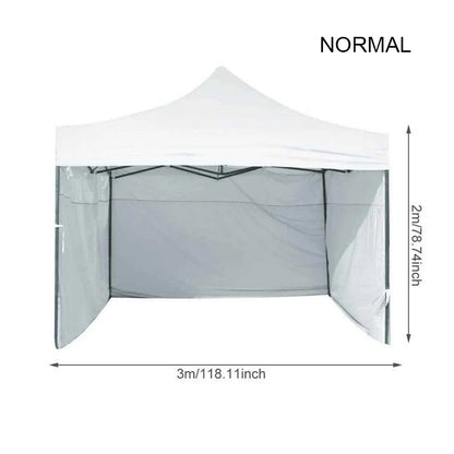 Tente pare-soleil pliable sans cadre, étanche, translucide, Oxford, fête, camping, barbecue, mariage, gazébo extérieur, chapiteau TarLII