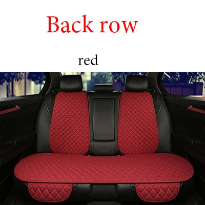 Housse de protection universelle pour siège de voiture, en lin, avant, arrière, été, tapis de coussin, berline, Suv, pick-up, accessoires d'intérieur de voiture