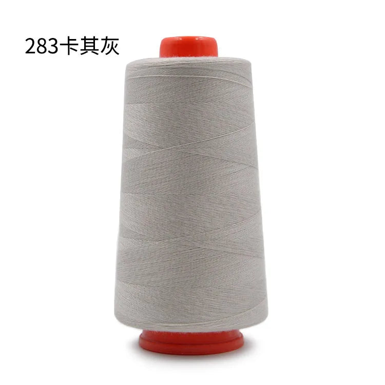 Fil à coudre 402 haute vitesse, 3000 yards, type de fil à coudre en polyester, ligne manuelle, fil à broder