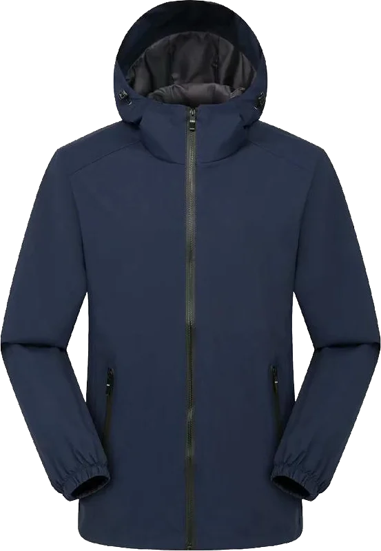 Veste Coupe-Vent à Capuche pour Homme et Femme, Impression Personnalisée, Alpinisme, Extérieur, Eau Verde, Confortable, Broderie, Respirant, Mode
