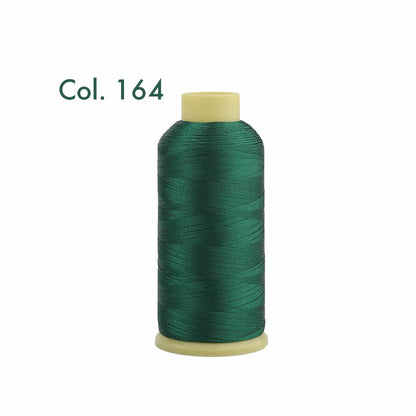 Fil à broder en Polyester 5000m 40WT, pour Machine à broder Brother Singer Janome Babylock, couture à domicile 120D/2 variétés de couleurs