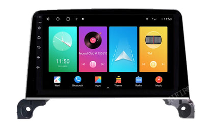 Autoradio Android, WIFI, FM, GPS, Stéréo, 2 DIN, Unité Centrale avec Cadre, pour Voiture KIT 5008, 4008, 3008, 2017, 2018, 2019, 2020