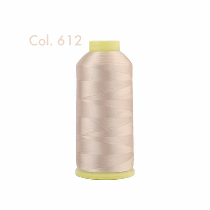 Fil à broder en Polyester 5000m 40WT, pour Machine à broder Brother Singer Janome Babylock, couture à domicile 120D/2 variétés de couleurs