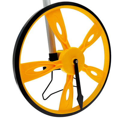 Compteur de distance de roue de portée mécanique, enquête d'ingénierie de la mesure de la distance, longue roue, rouleau de poussée à la main, 0-9999m