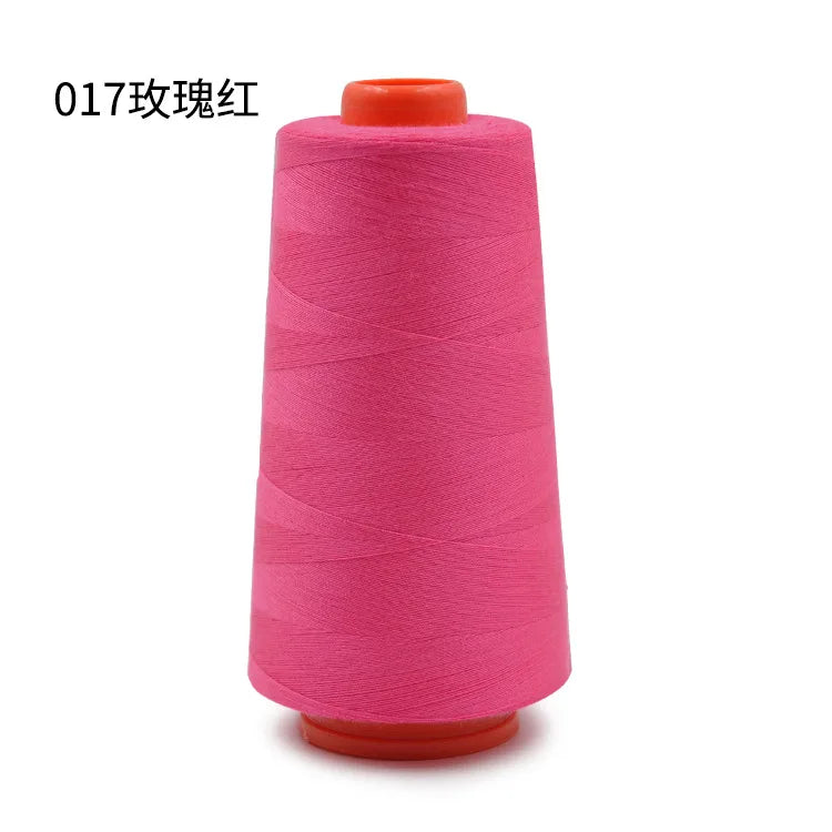 Fil à coudre 402 haute vitesse, 3000 yards, type de fil à coudre en polyester, ligne manuelle, fil à broder