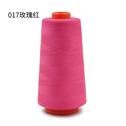 Fil à coudre 402 haute vitesse, 3000 yards, type de fil à coudre en polyester, ligne manuelle, fil à broder