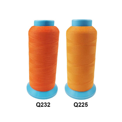 Sanbest-Fil à broder en polyester mat, fils de machine Brother Singer Janome Babylock, haute résistance, 120D, 2, 75D, 2, 3000m