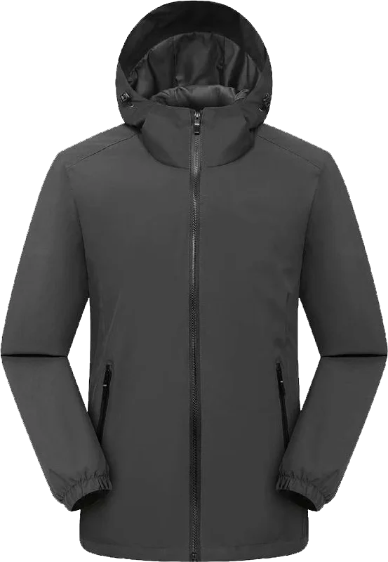 Veste Coupe-Vent à Capuche pour Homme et Femme, Impression Personnalisée, Alpinisme, Extérieur, Eau Verde, Confortable, Broderie, Respirant, Mode