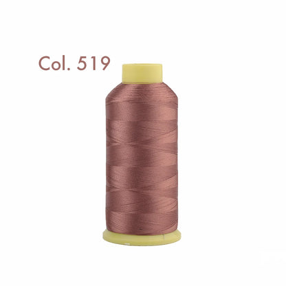 Fil à broder en Polyester 5000m 40WT, pour Machine à broder Brother Singer Janome Babylock, couture à domicile 120D/2 variétés de couleurs