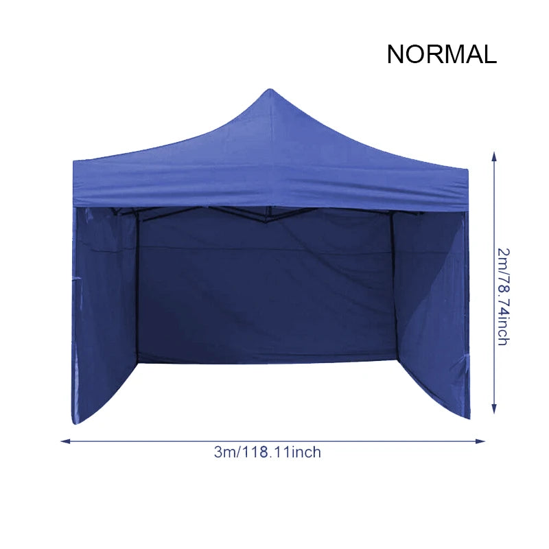 Tente pare-soleil pliable sans cadre, étanche, translucide, Oxford, fête, camping, barbecue, mariage, gazébo extérieur, chapiteau TarLII