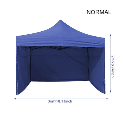 Tente pare-soleil pliable sans cadre, étanche, translucide, Oxford, fête, camping, barbecue, mariage, gazébo extérieur, chapiteau TarLII