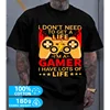 Unisex Funny Double-Stitched Seams T-Shirt Essentials Top for Dad Basic Mens E-Sports Wear Perfect Gift Made in USA