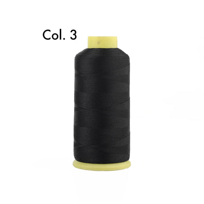 Fil à broder en Polyester 5000m 40WT, pour Machine à broder Brother Singer Janome Babylock, couture à domicile 120D/2 variétés de couleurs