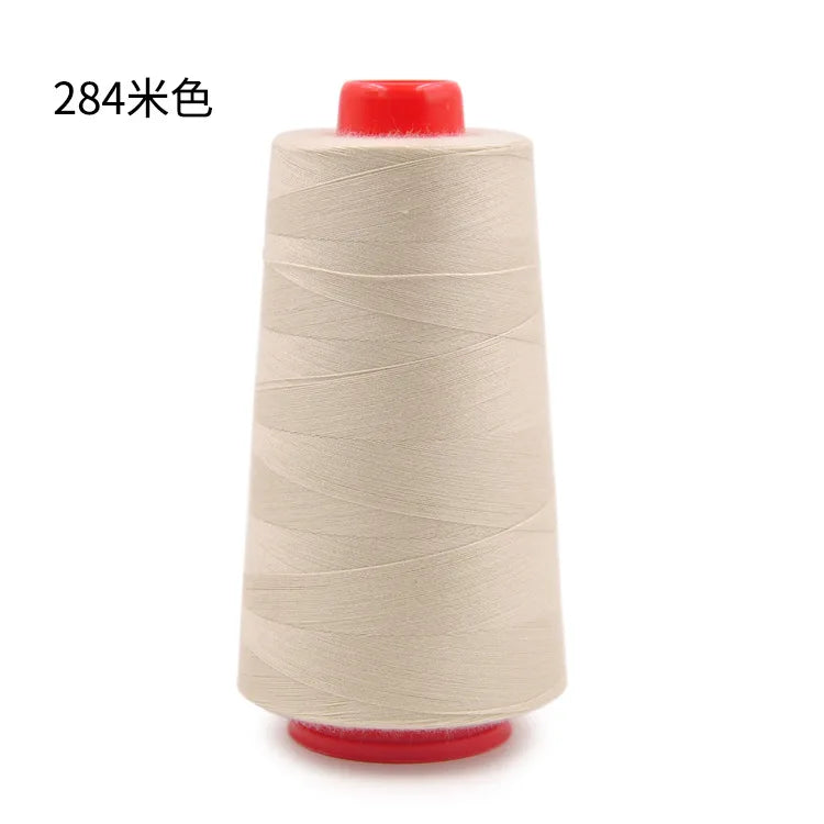 Fil à coudre 402 haute vitesse, 3000 yards, type de fil à coudre en polyester, ligne manuelle, fil à broder