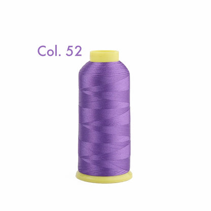 Fil à broder en Polyester 5000m 40WT, pour Machine à broder Brother Singer Janome Babylock, couture à domicile 120D/2 variétés de couleurs