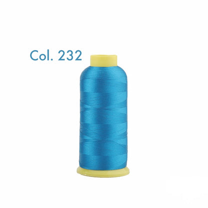 Fil à broder en Polyester 5000m 40WT, pour Machine à broder Brother Singer Janome Babylock, couture à domicile 120D/2 variétés de couleurs