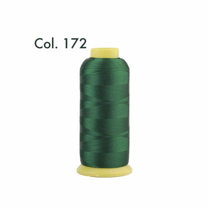 Fil à broder en Polyester 5000m 40WT, pour Machine à broder Brother Singer Janome Babylock, couture à domicile 120D/2 variétés de couleurs