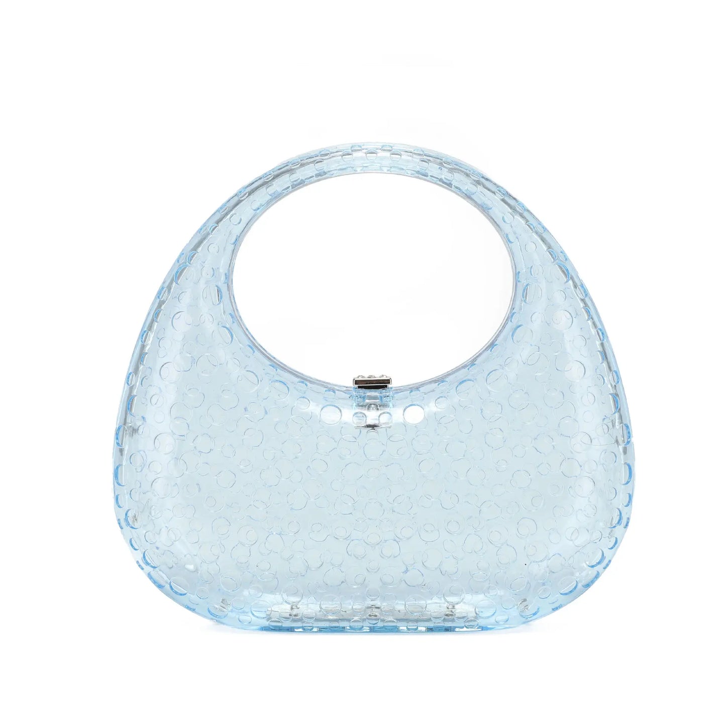 Crystal  Bling  Transparent Diamond Rhinestone Evening Handbags Women Luxury Tote clear Bag