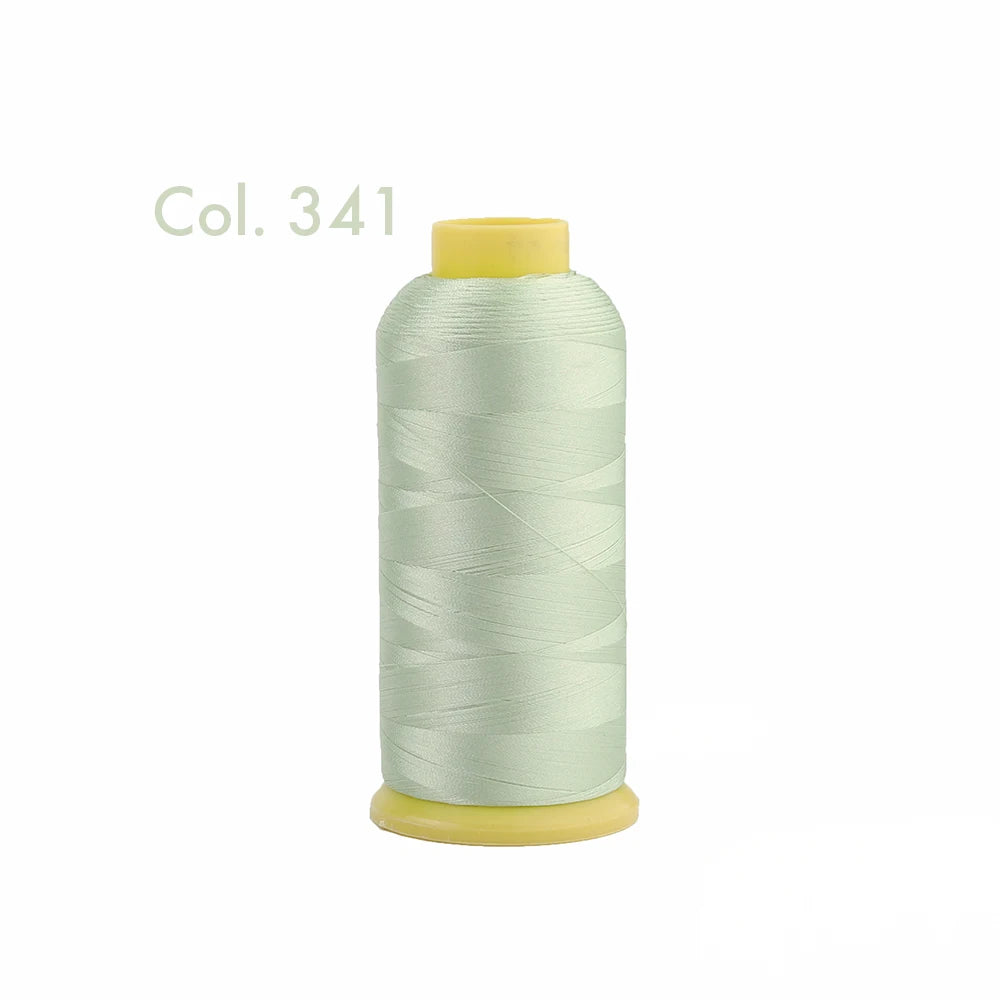 Fil à broder en Polyester 5000m 40WT, pour Machine à broder Brother Singer Janome Babylock, couture à domicile 120D/2 variétés de couleurs