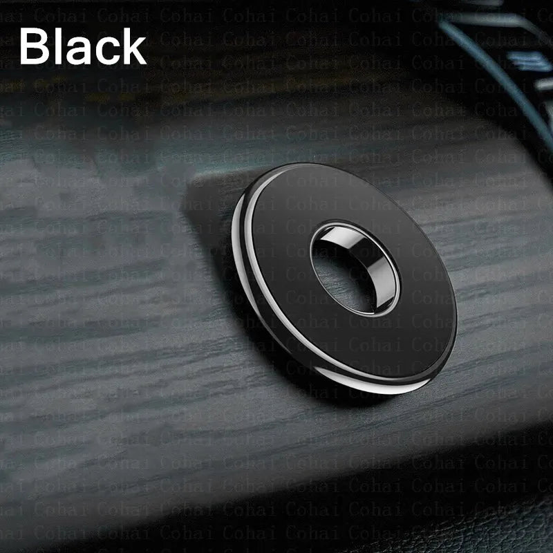 Support magnétique pour téléphone de voiture, mini support rond pour tableau de bord, pour iPhone, Samsung, Xiaomi, support magnétique en métal pour GPS, support mural