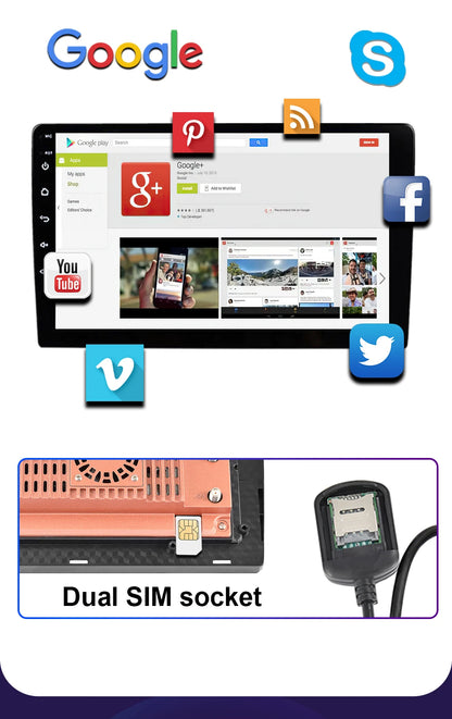 LEHX-Autoradio L6 Pro, Android 14, 2 Din, Stéréo, CarPlay, Limitation de Courant, GPS, pour Voiture KIT 107, Toyota Aygo, Cristaux en C1 (2005-2014)
