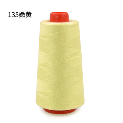 Fil à coudre 402 haute vitesse, 3000 yards, type de fil à coudre en polyester, ligne manuelle, fil à broder