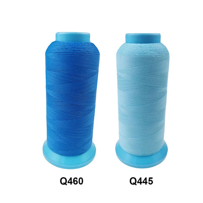 Sanbest-Fil à broder en polyester mat, fils de machine Brother Singer Janome Babylock, haute résistance, 120D, 2, 75D, 2, 3000m