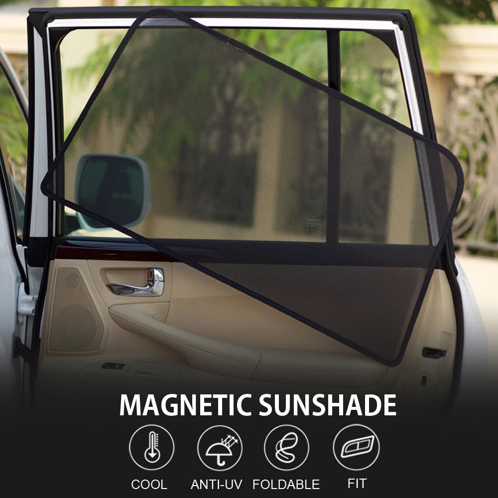 Pare-soleil magnétique pour voiture BYD YangWang U8 2023 2024, cadre de pare-brise avant, rideau pour fenêtre latérale arrière de bébé, bouclier pare-soleil