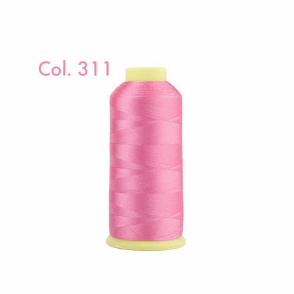 Fil à broder en Polyester 5000m 40WT, pour Machine à broder Brother Singer Janome Babylock, couture à domicile 120D/2 variétés de couleurs