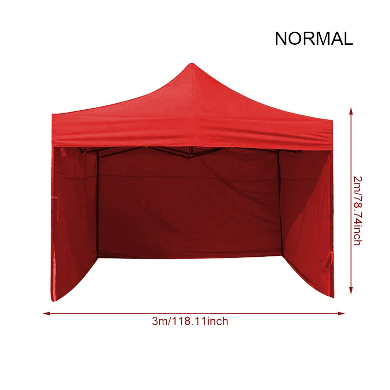Tente pare-soleil pliable sans cadre, étanche, translucide, Oxford, fête, camping, barbecue, mariage, gazébo extérieur, chapiteau TarLII