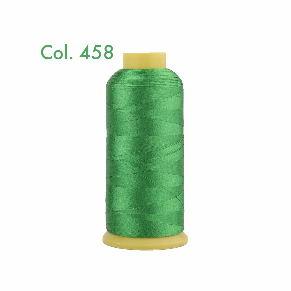 Fil à broder en Polyester 5000m 40WT, pour Machine à broder Brother Singer Janome Babylock, couture à domicile 120D/2 variétés de couleurs