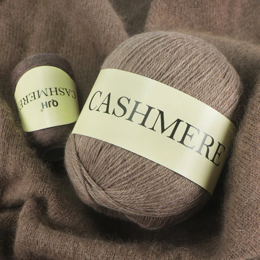 QJH 50 + 20g fil de cachemire tricoté à la main laine peignée de haute qualité pour Cardigan chapeau pull fil de cachemire mongol