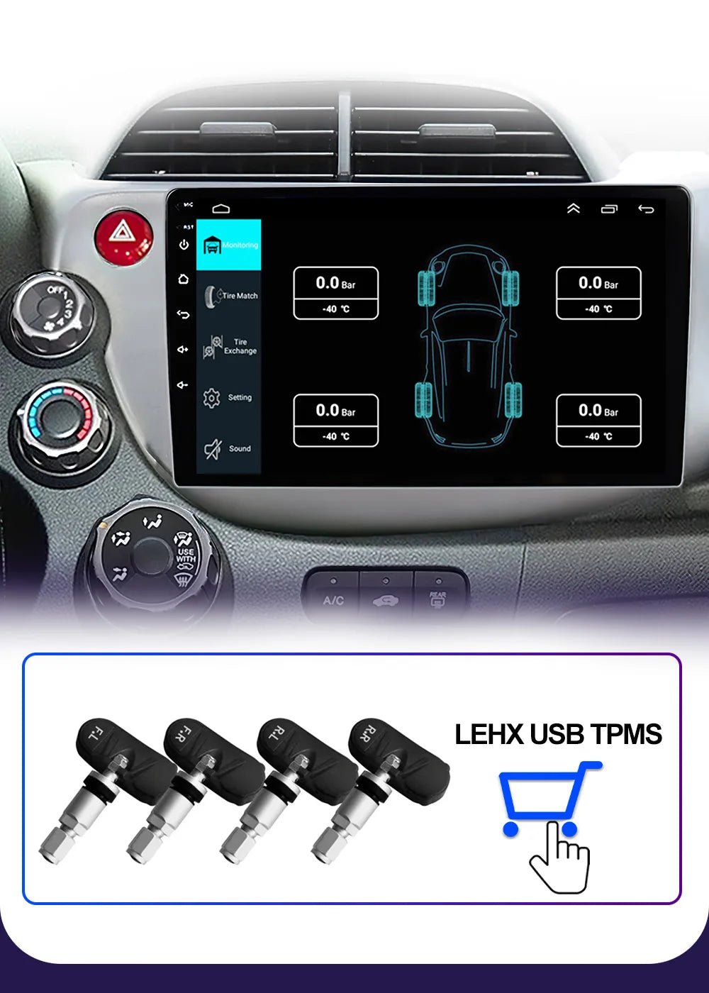LEHX-Autoradio L6 Pro Android 14, 4G, Carplay, DVD, Stéréo, 2 DIN, Unité Centrale, Limitation GPS, pour Voiture HONDA FIT JAZZ (2007-2013)