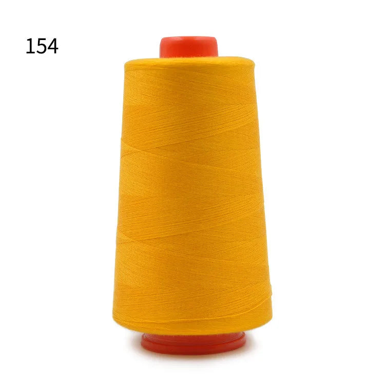 Fil à coudre 402 haute vitesse, 3000 yards, type de fil à coudre en polyester, ligne manuelle, fil à broder
