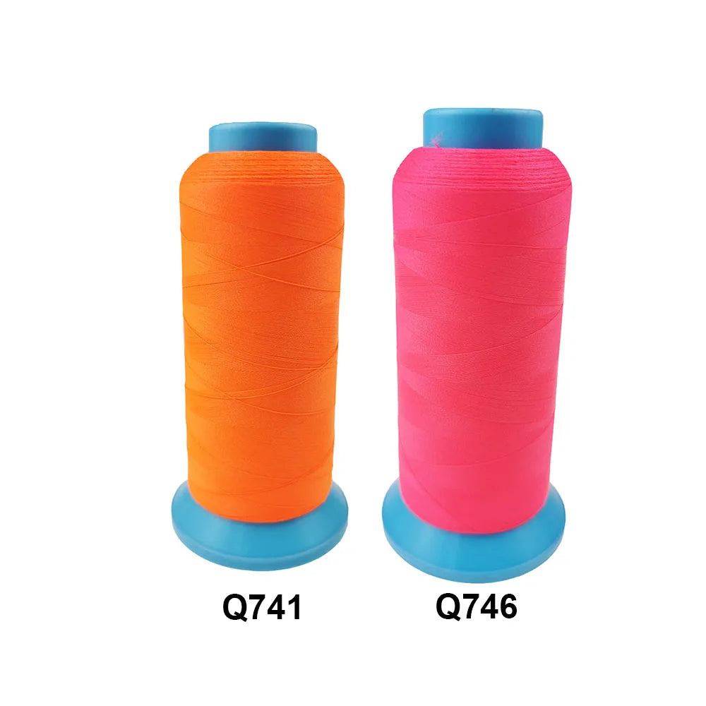 Sanbest-Fil à broder en polyester mat, fils de machine Brother Singer Janome Babylock, haute résistance, 120D, 2, 75D, 2, 3000m