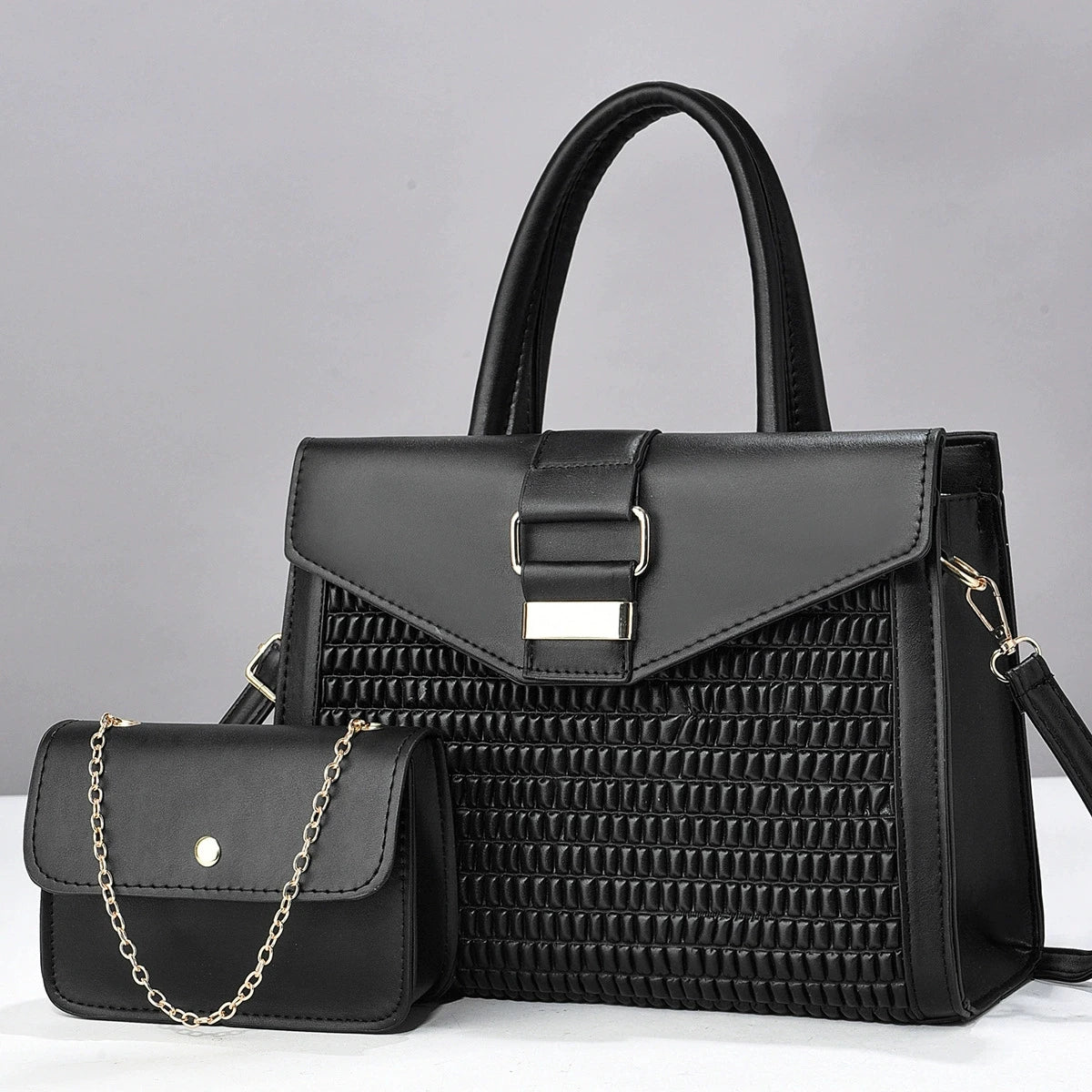 Large Capacity 2Piece Set Luxury Women Crossbody Bags High Quality Handbags and Purses Designer Shoulder Messenger Shopper Sac