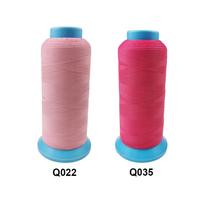 Sanbest-Fil à broder en polyester mat, fils de machine Brother Singer Janome Babylock, haute résistance, 120D, 2, 75D, 2, 3000m