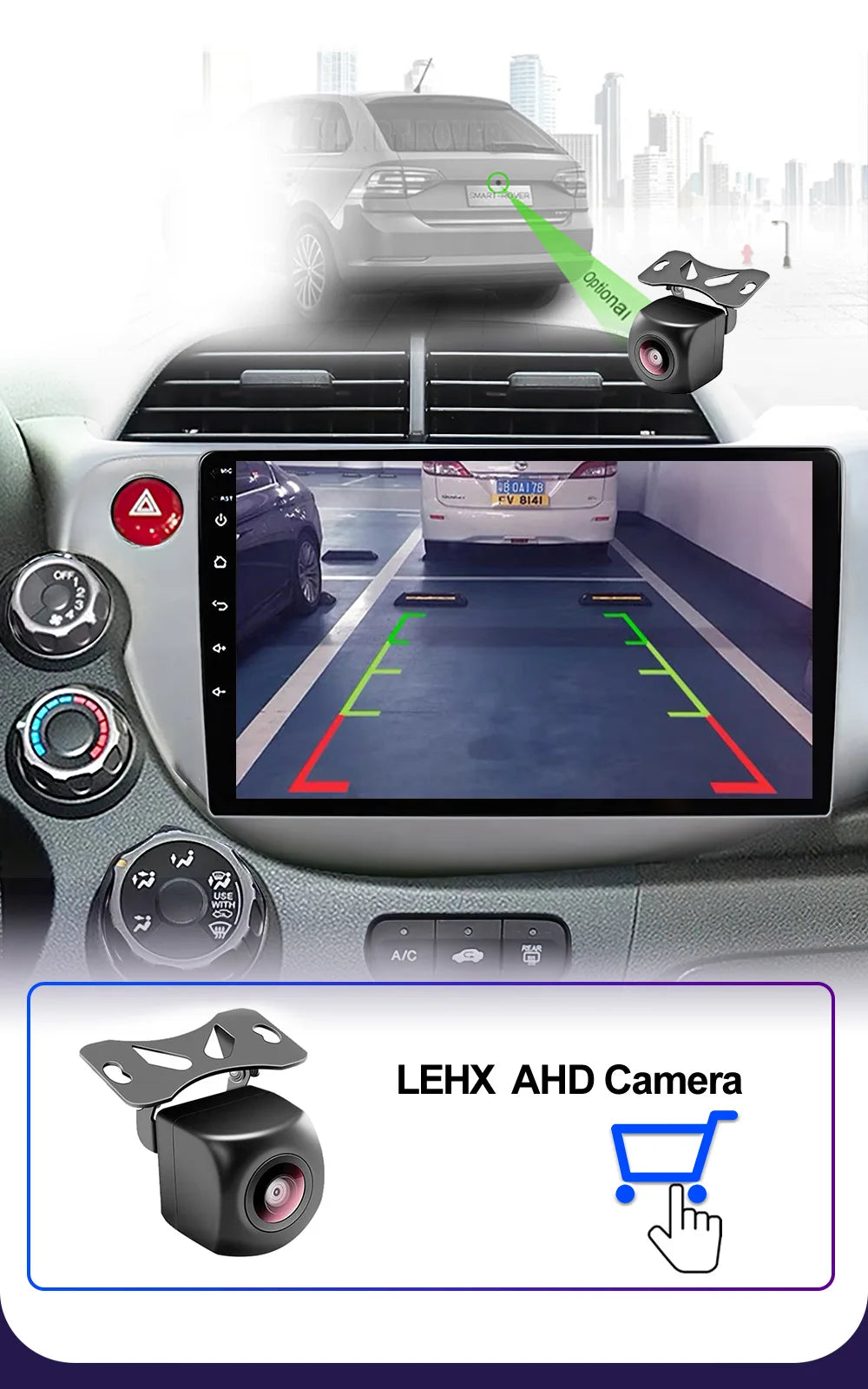 LEHX-Autoradio L6 Pro Android 14, 4G, Carplay, DVD, Stéréo, 2 DIN, Unité Centrale, Limitation GPS, pour Voiture HONDA FIT JAZZ (2007-2013)
