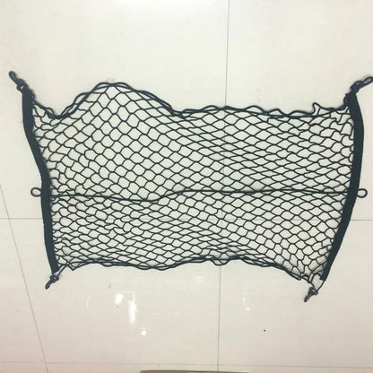 Filet de rangement universel pour dossier de siège de voiture, 90cm x 65CM, porte-bagages de style de voiture, autocollant de poche, organisateur de coffre