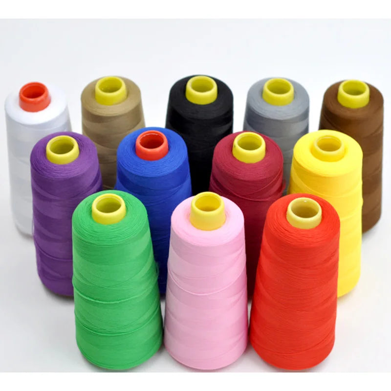 Fil de nylon à haute élasticité en polyester de 3000 mètres - Fil de surjet dense 200D pour rideaux, sous-vêtements et emballage décoratif