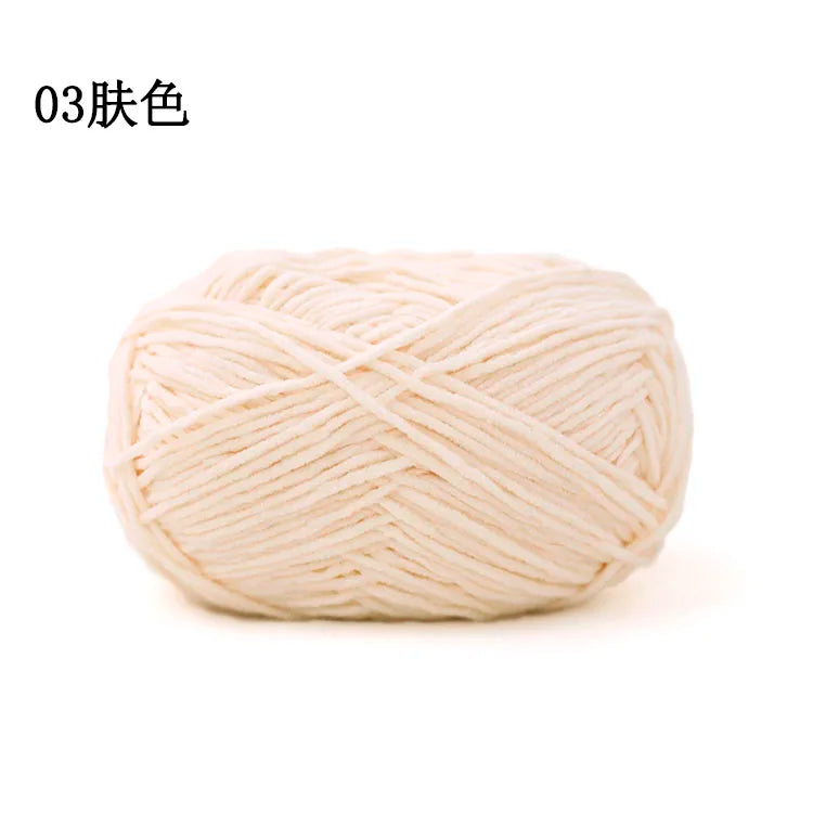 Factory Direct 100% Polyester Chenille Fancy Yarn Hand-Woven Knitting Yarn with Dyed Pattern for Weaving