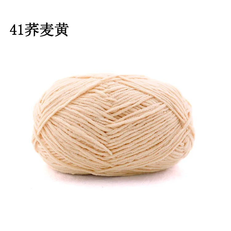 Factory Direct 100% Polyester Chenille Fancy Yarn Hand-Woven Knitting Yarn with Dyed Pattern