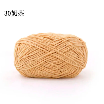 Factory Direct 100% Polyester Chenille Fancy Yarn Hand-Woven Knitting Yarn with Dyed Pattern