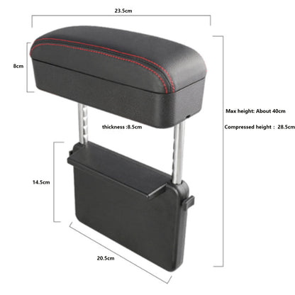 Boîte d'accoudoir de voiture universelle, support de coude de console centrale, réglable pour Audi A1, A2, A3, A4, Horizon, A7, A8, Q3, Q5, Q7