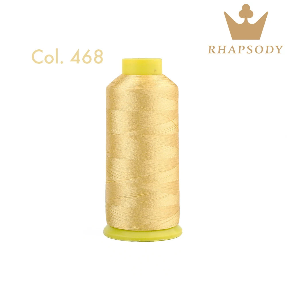 Fil à Broder en Polyester 40WT 120D/2 de 5000m, pour Machine Brother/Singer, Couture Domestique, Couleurs Variées de Bonne Qualité