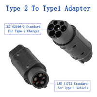 Connecteur de chargeur de voiture pour véhicule électrique, prise d'adaptateur EV, type 2 à Vope1, 32A, J1772