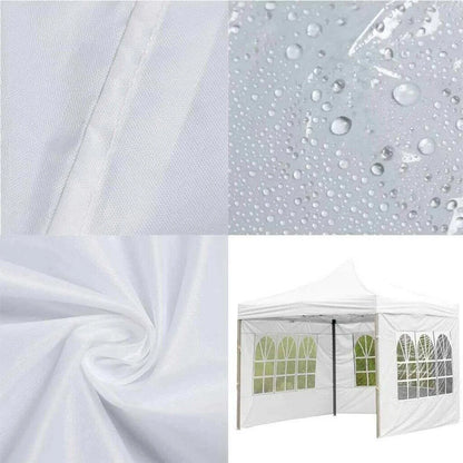 Tente pare-soleil pliable sans cadre, étanche, translucide, Oxford, fête, camping, barbecue, mariage, gazébo extérieur, chapiteau TarLII